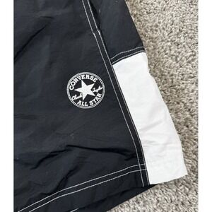 NEW Converse All Star Chuck Taylor Mesh Lined Sprinter Shorts Black Small